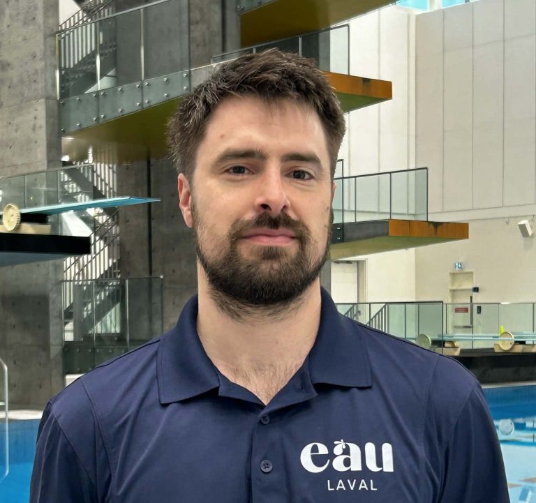 Bertrand Blier, nouvel entraîneur-chef de plongeon chez EAU Laval. (Photo gracieuseté)