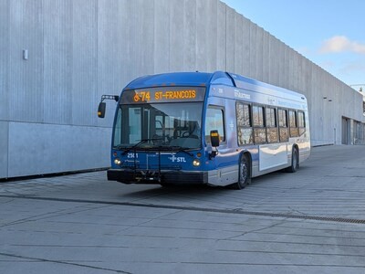 La STL devrait compter sur quelque 25 nouveaux autobus électriques de nouvelle génération d’ici la fin de l’année. (Photo gracieuseté - Société de transport de Laval)