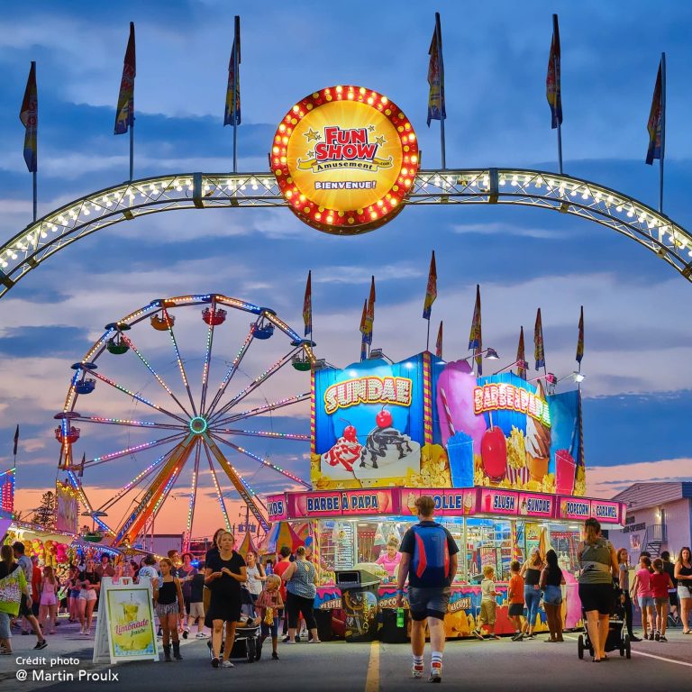 La foire est à Laval cette semaine La fête foraine Fun Show Amusement est à Laval jusqu’au dimanche 12 juillet. (Photo gracieuseté – Martin Proulx)