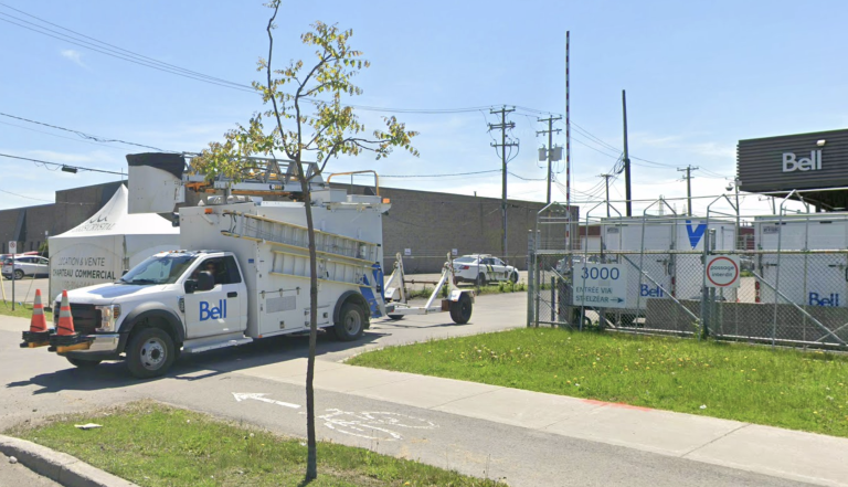 Hausse de 78% des vols de cuivre sur les réseaux de Bell Locaux de Bell Canada sur le boulevard Industriel, à Laval. (Capture d'écran - Google Maps)