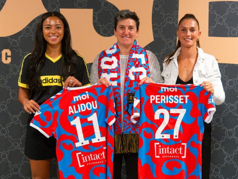 Ève Perisset, Marinette Pichon et Marie-Yasmine «Mimi» Alidou. (Photo gracieuseté - Roses de Montréal)