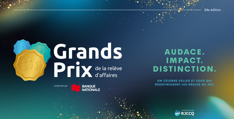 Deux finalistes lavallois aux Grands Prix de la relève d’affaires (Photo de gracieuseté : RJCCQ)