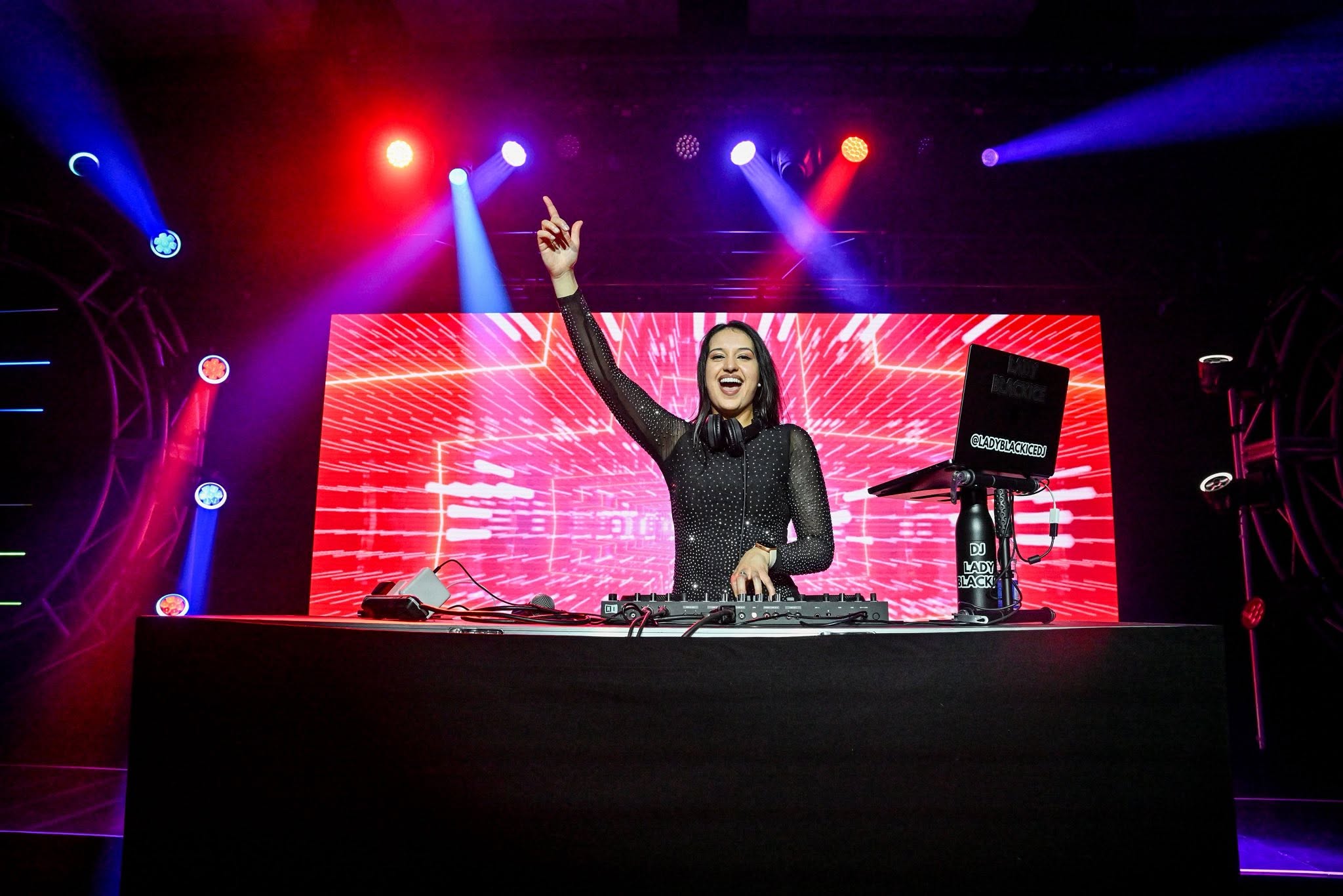 DJ Lady Blackice. (Photo gracieuseté - Page Facebook Lady Backice DJ)