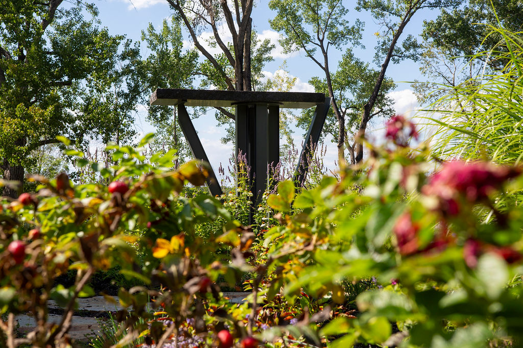Sculpture d’André Fournelle. (Photo gracieuseté - Liv-Mann Tremblay)