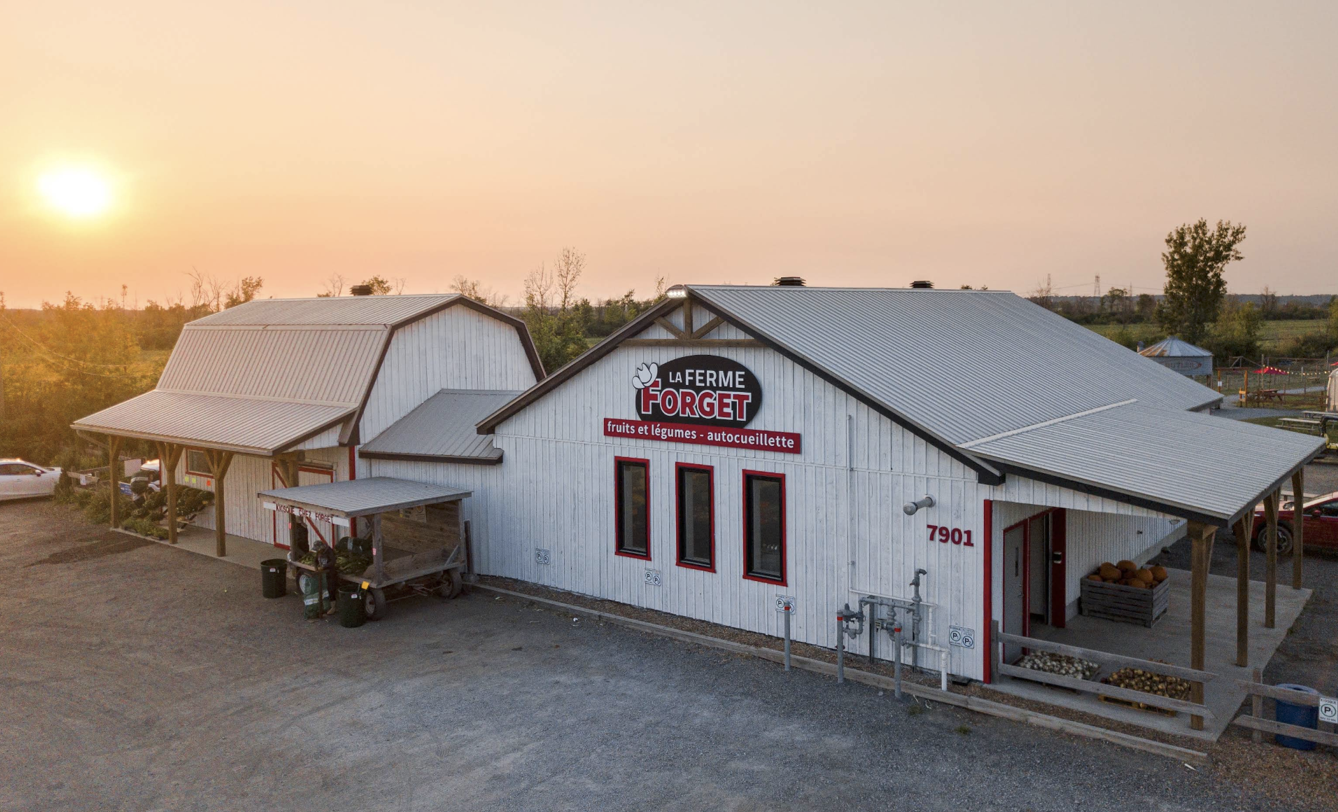 La Ferme Forget située à Laval. (Photo gracieuseté)