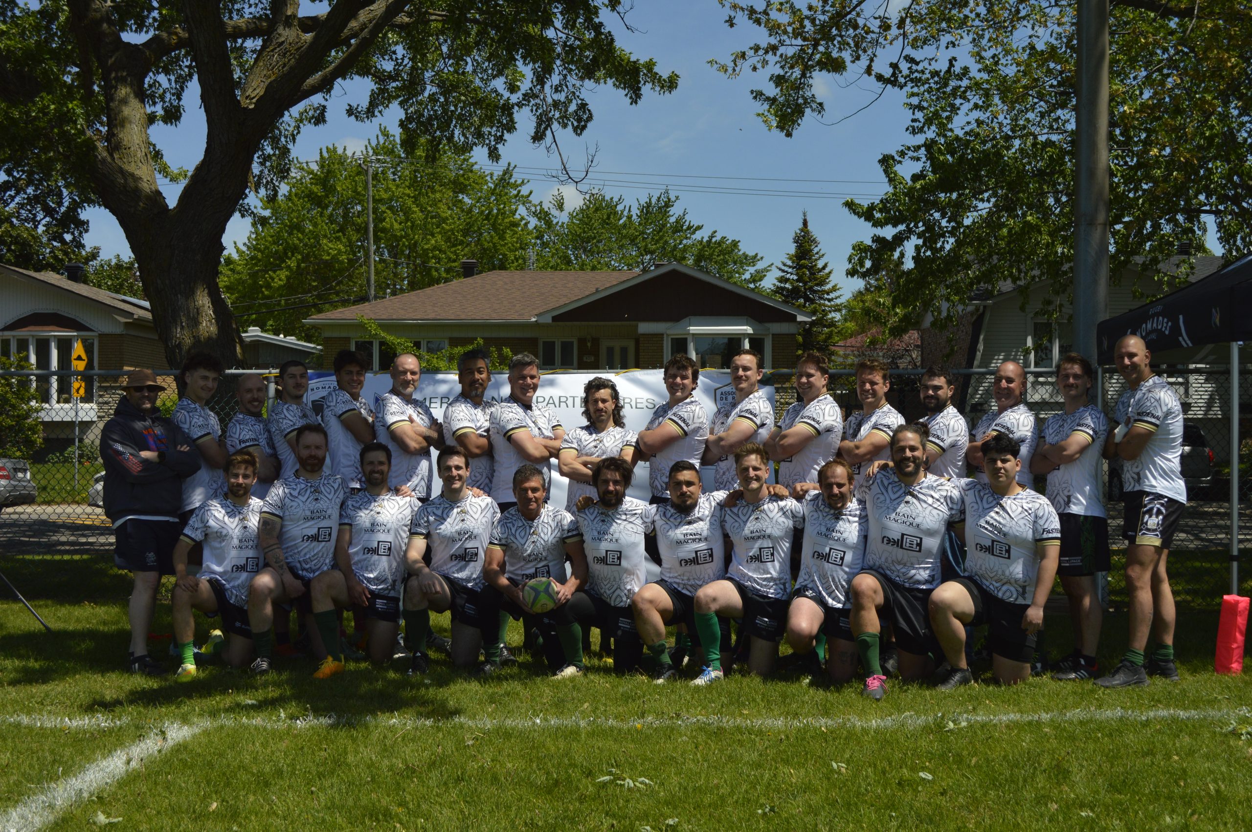 Le groupe de joueurs 2026 des Nomades de Laval. (Photo gracieuseté)