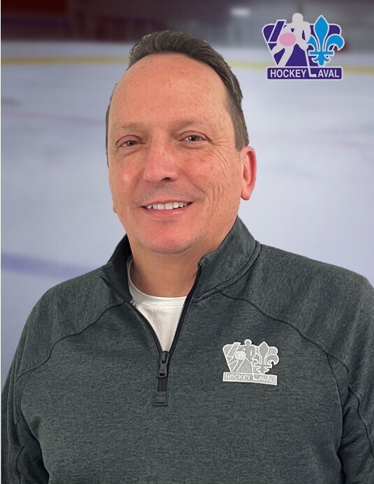 Michel Leblanc, président du conseil d'administration de Hockey Laval. (Photo gracieuseté)