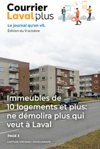 Courrier Laval Plus 9 octobre 2026