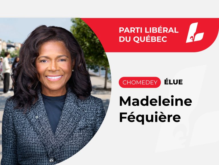 Madeleine Féquière est la nouvelle députée provinciale de Chomedey. (Montage 2M.Media)