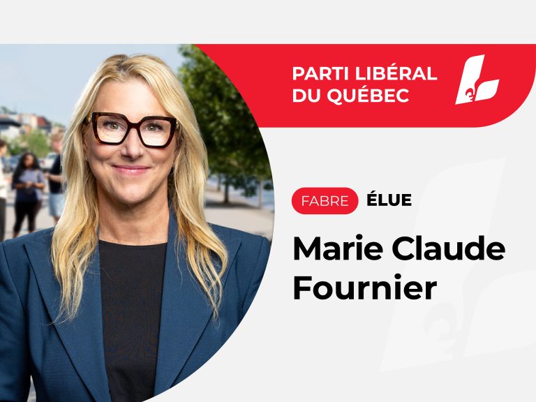 Marie Claude Fournier est la nouvelle députée provinciale de Fabre. (Montage 2M.Media)