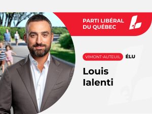 Louis Ialenti est le nouveau député provincial de Vimont-Auteuil. (Montage 2M.Media)