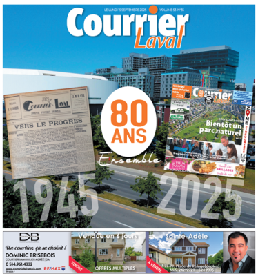 Courrier Laval 80 ans